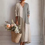 EMMA | VESTIDO ELEGANTE DE RAYAS