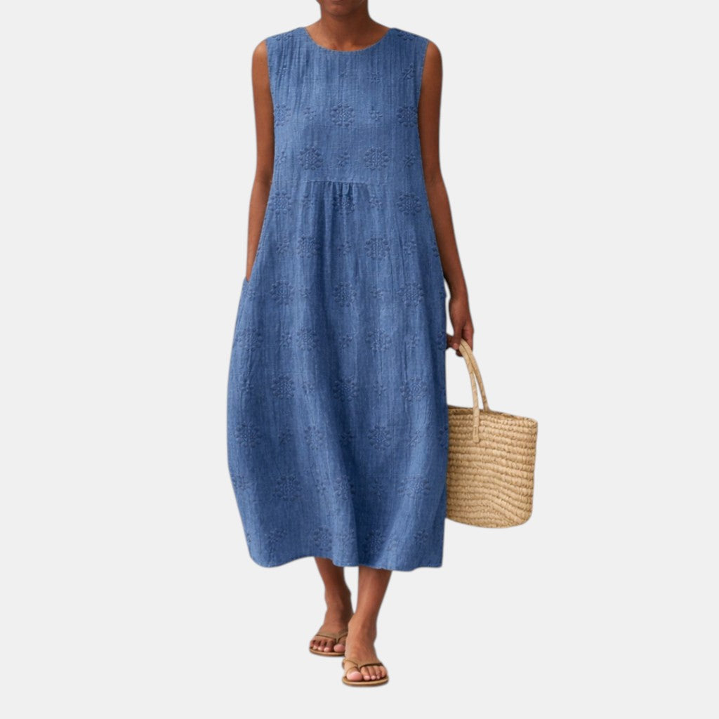 ALICIA | VESTIDO MIDI ESTIVAL DE DIARIO