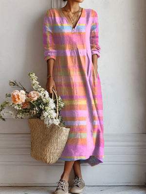 NIENKE | VESTIDO LARGO BOHEMIO