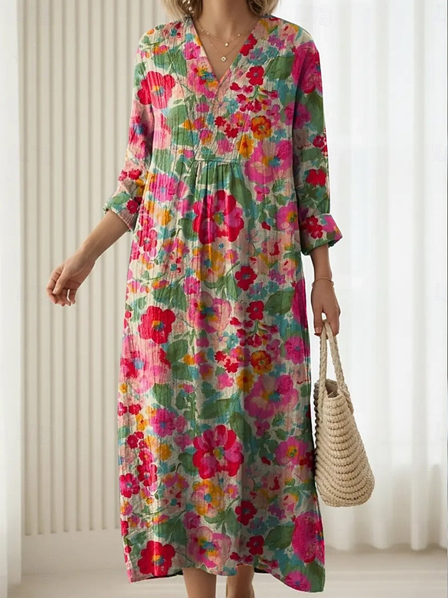 DERYA | VESTIDO LARGO BOHEMIO