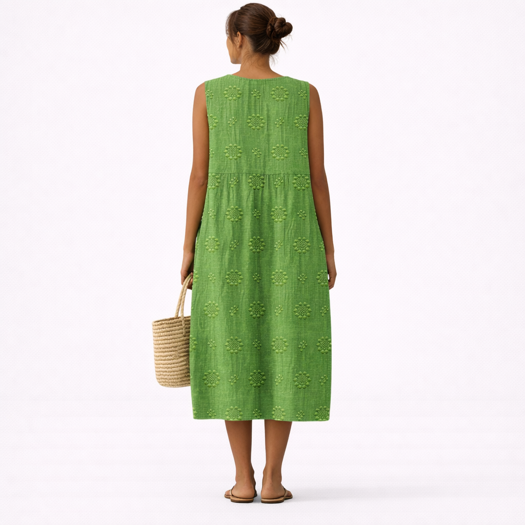 OLIVIA | VESTIDO MIDI FRESCO DE DIARIO
