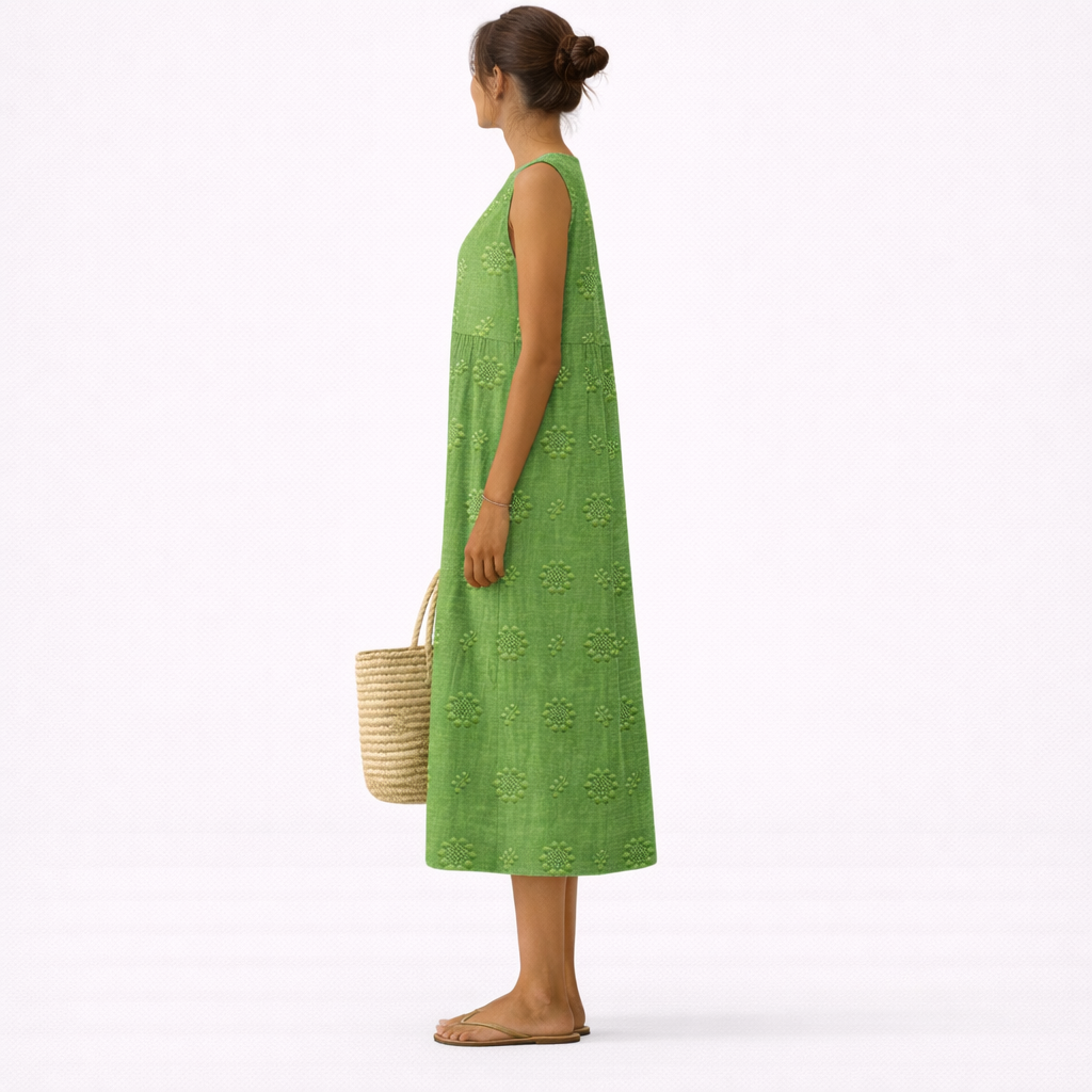 OLIVIA | VESTIDO MIDI FRESCO DE DIARIO