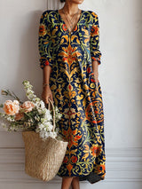 IRIS | VESTIDO LARGO BOHEMIO