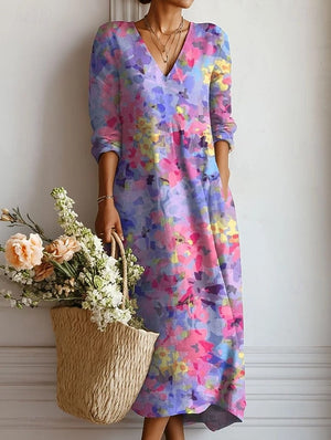 LOTTE | VESTIDO LARGO BOHEMIO